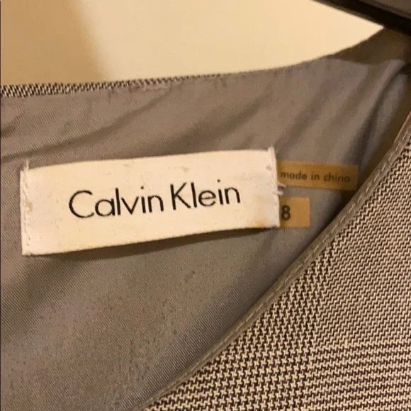 Calvin Klein Shift Dress - Capped Sleeves - Picture 3 of 5